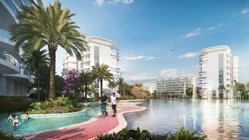 Damac Lagoon Views 2 by Damac Properties in Dubai Detail Shot