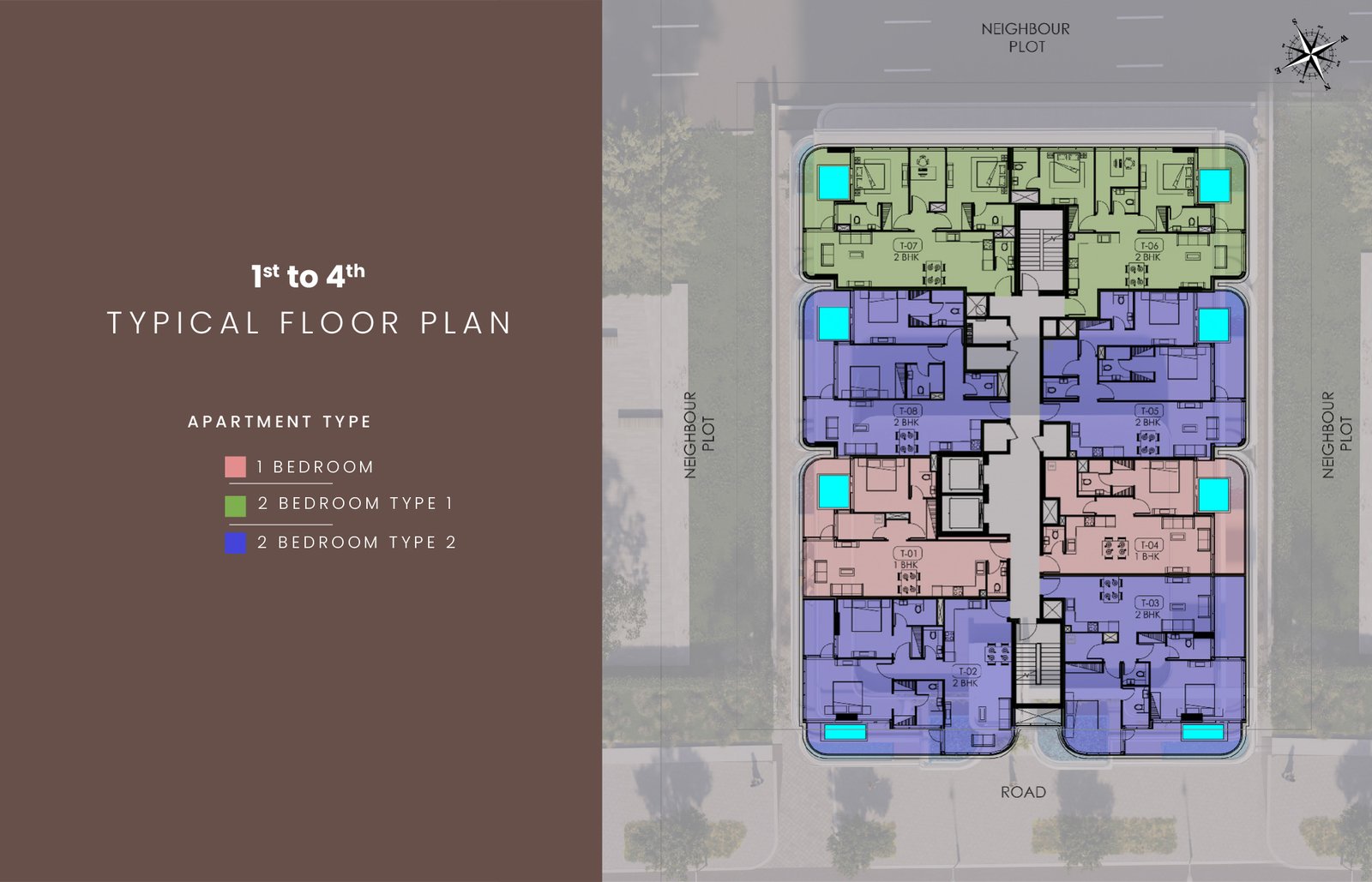 Samana Rome at Meydan, District 11, Dubai Floor Plan 1