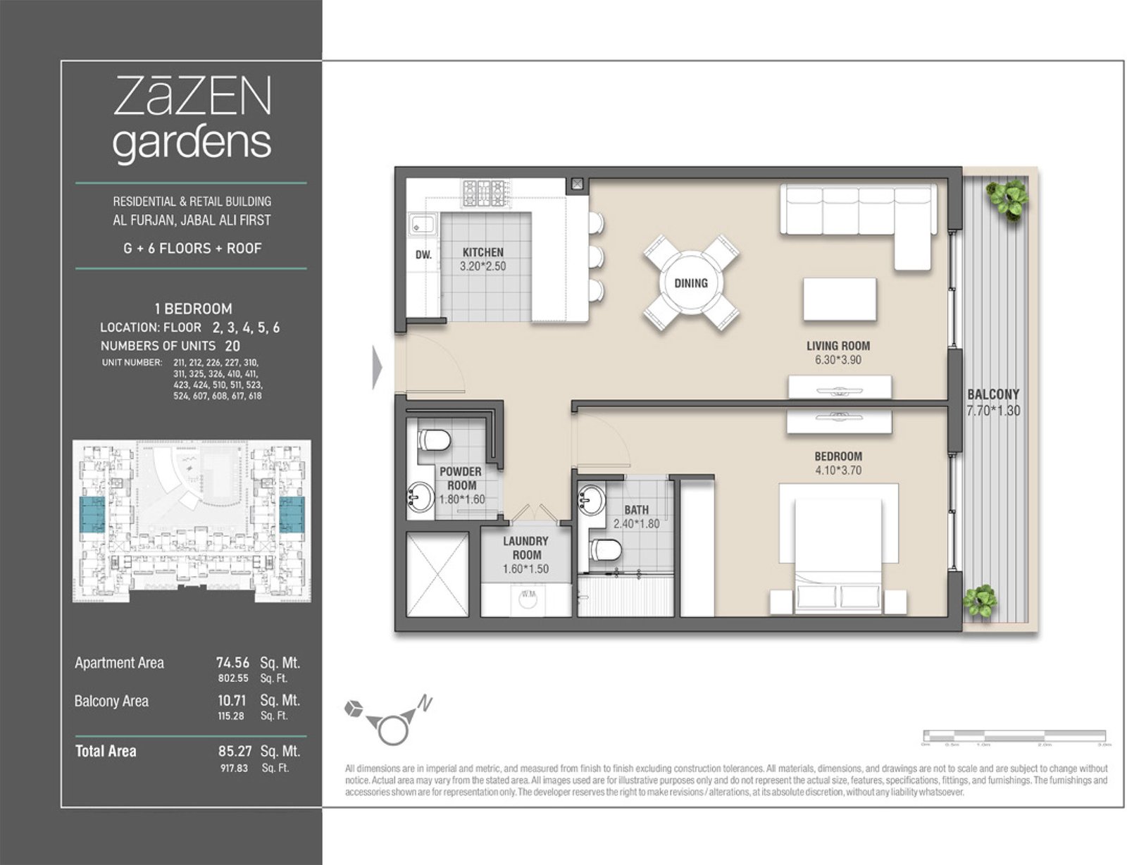 1 Bedroom