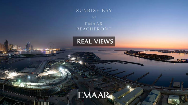 Emaar Sunrise Bay Apartments at Emaar Beachfront, Dubai Detail Shot