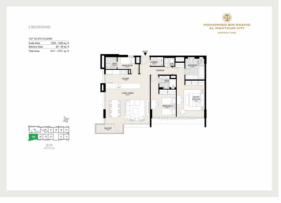 2 Bedroom