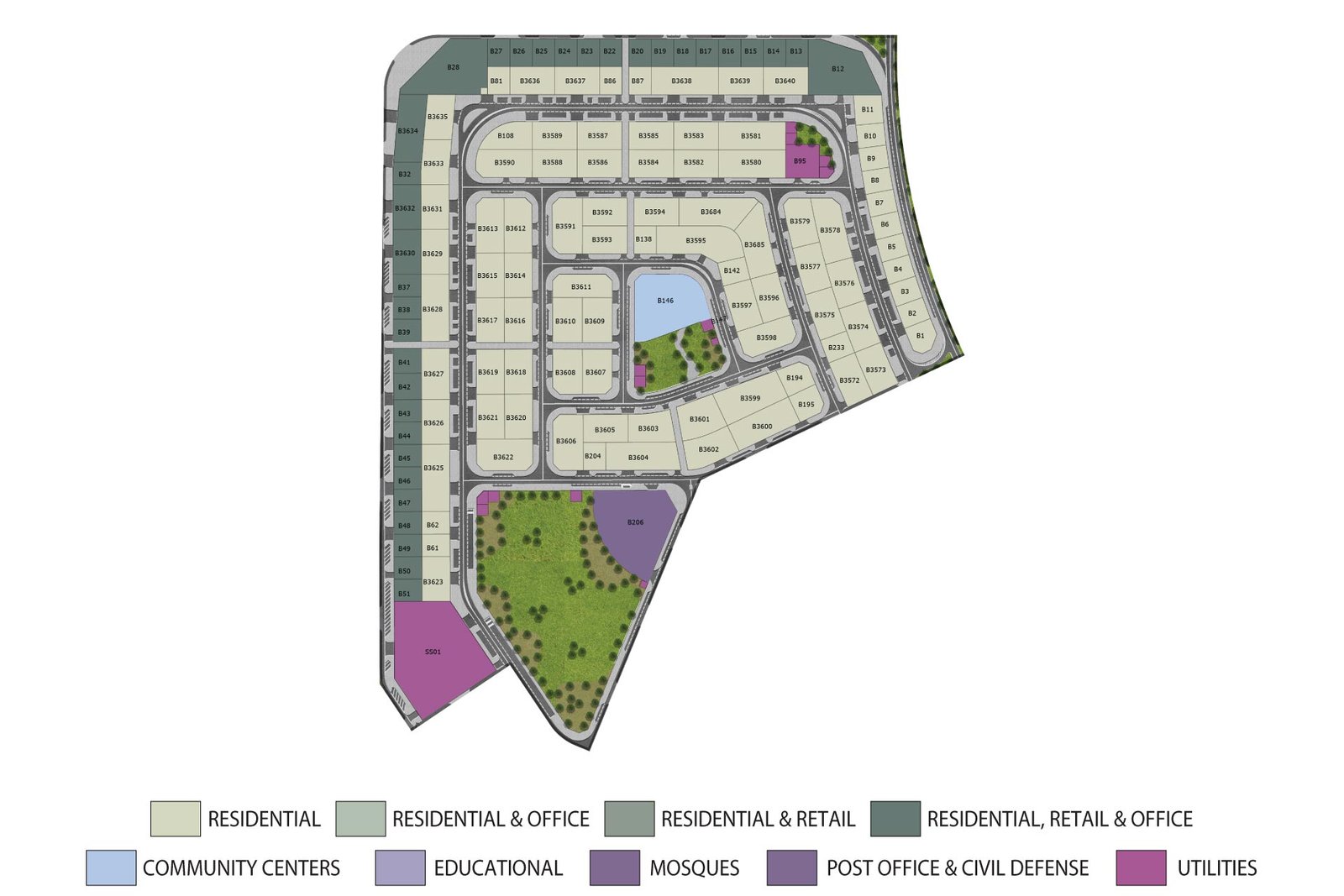 Areej Freehold Plots at Tilal City, Sharjah | Tilal Properties Floor Plan 2