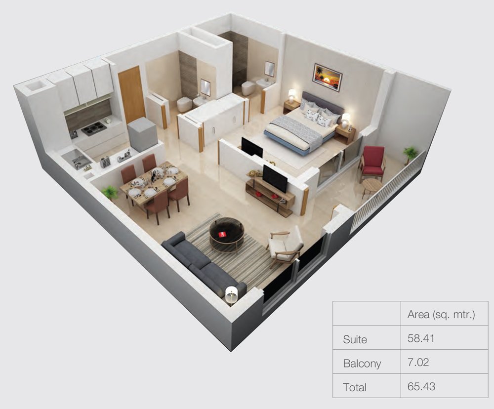 2 Bedroom