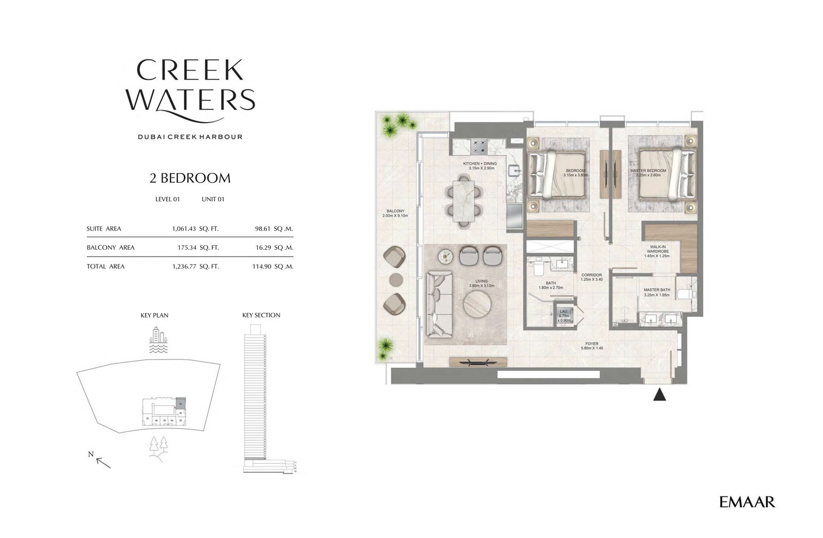 2 Bedroom
