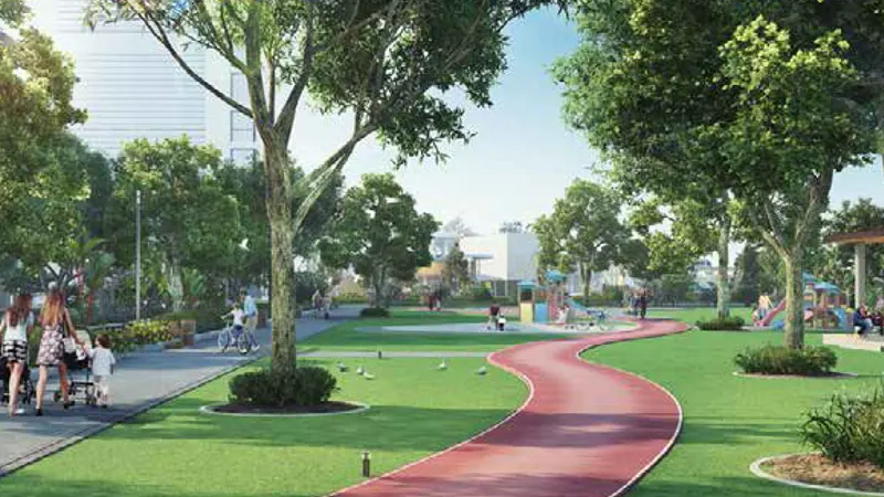 Hartland Greens Phase 2 at MBR City Dubai | Building 2 & 3 Detail Shot