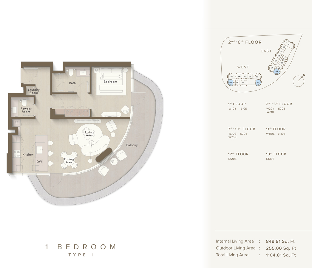 1 Bedroom