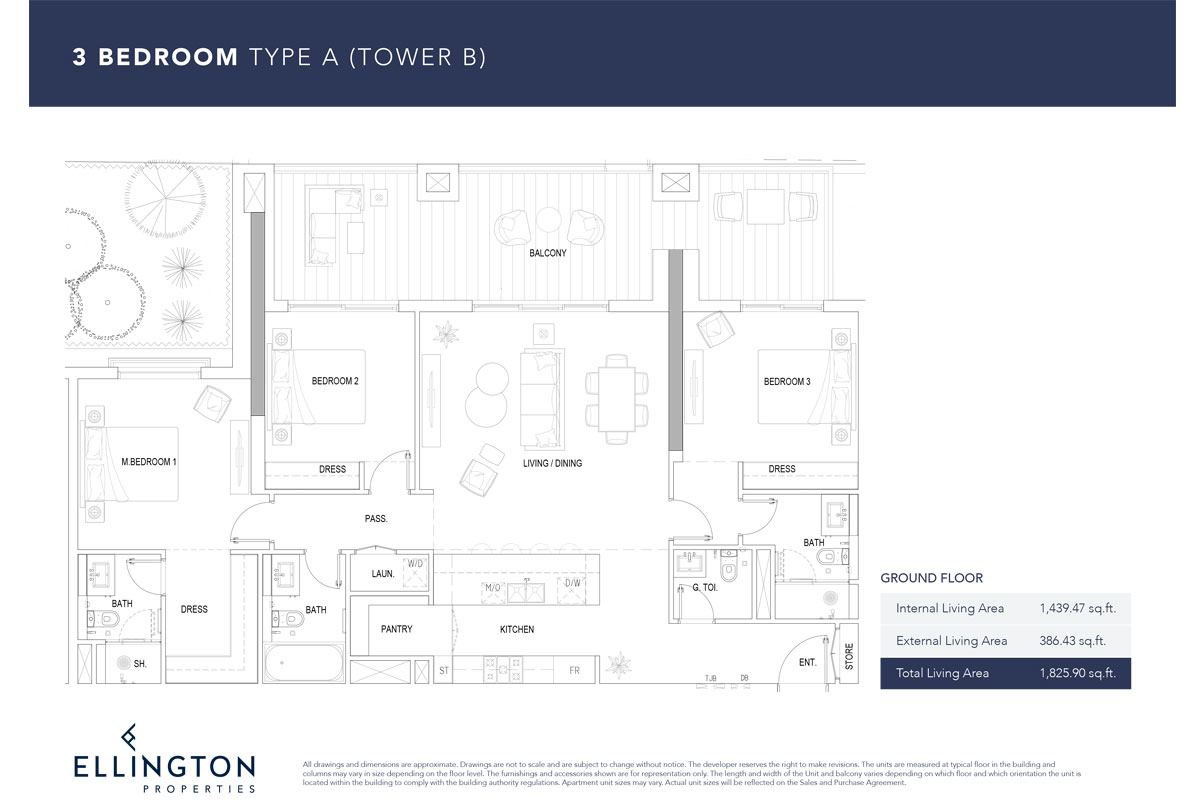 2 Bedroom Plan