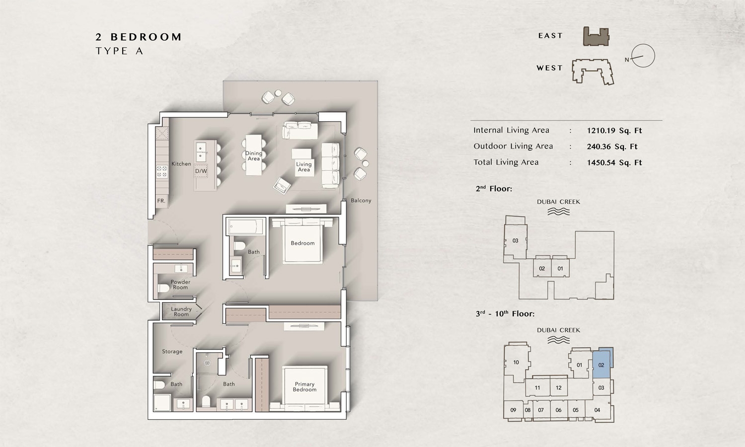 2 Bedroom Plan