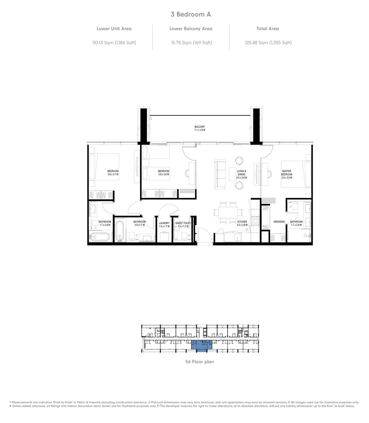 2 Bedroom Plan
