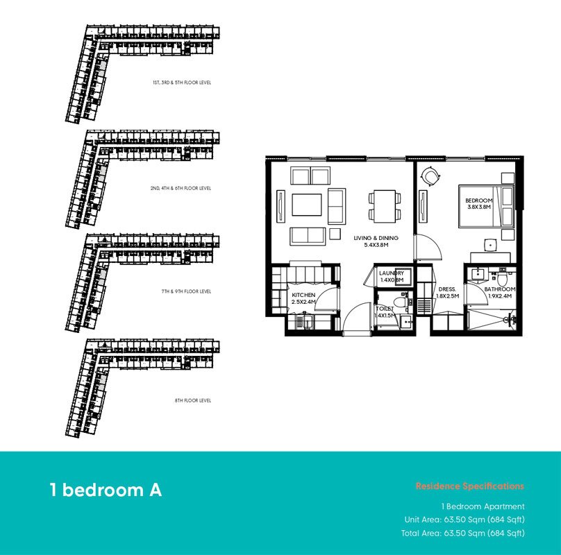 2 Bedroom Plan