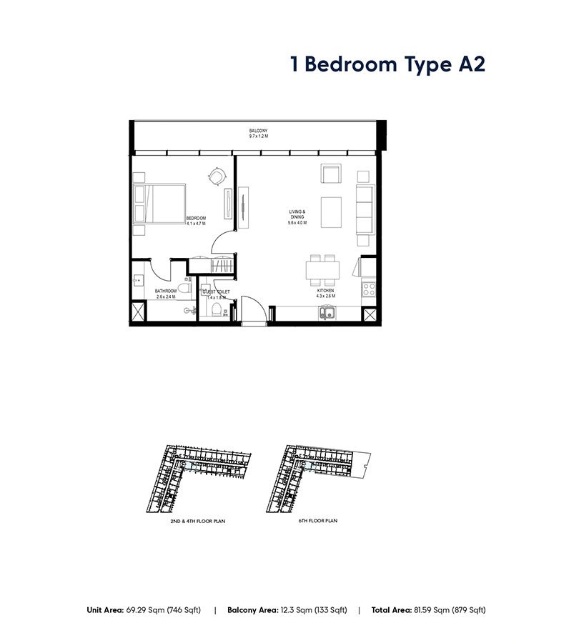 1 Bedroom Plan