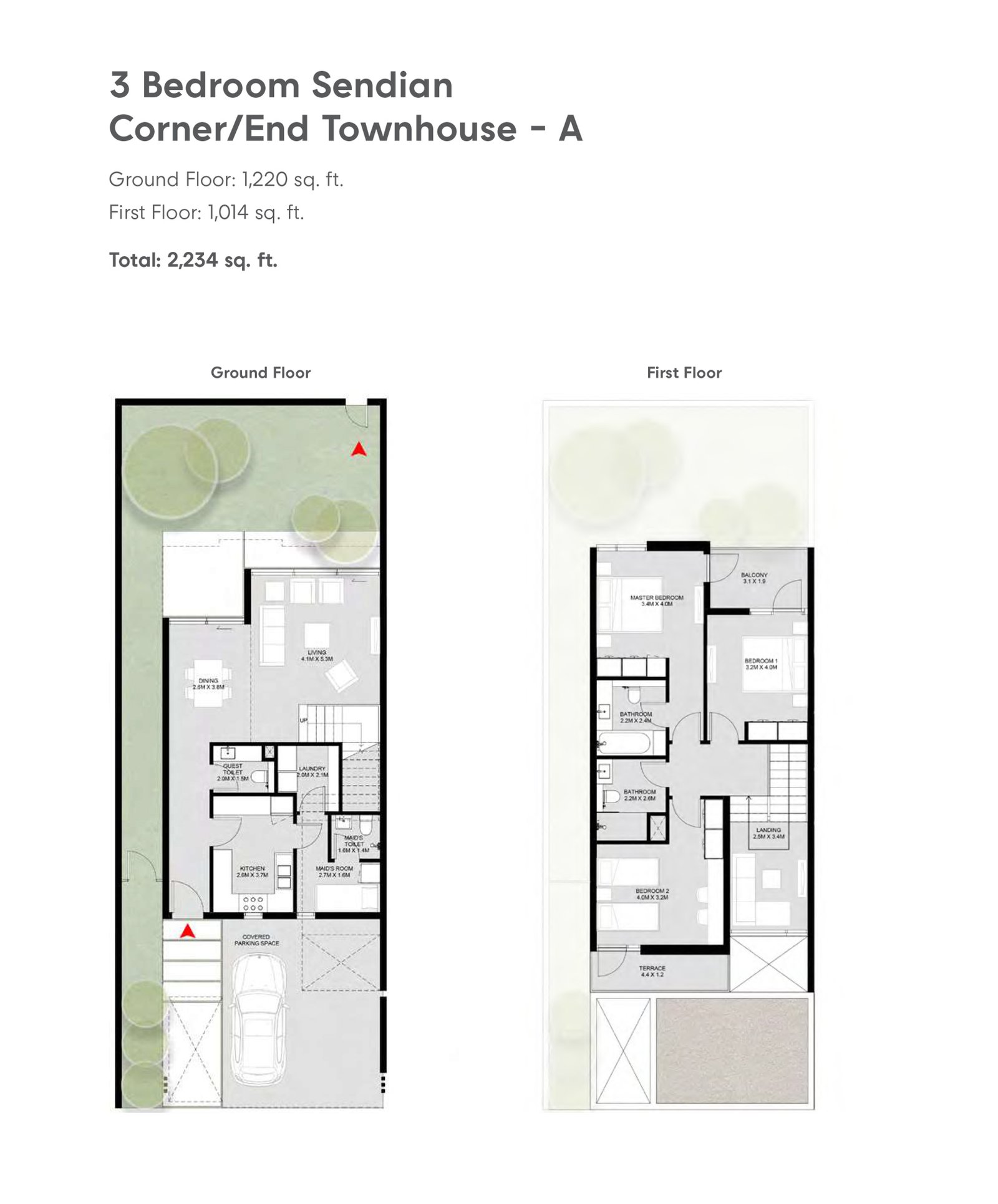 2 Bedroom Plan