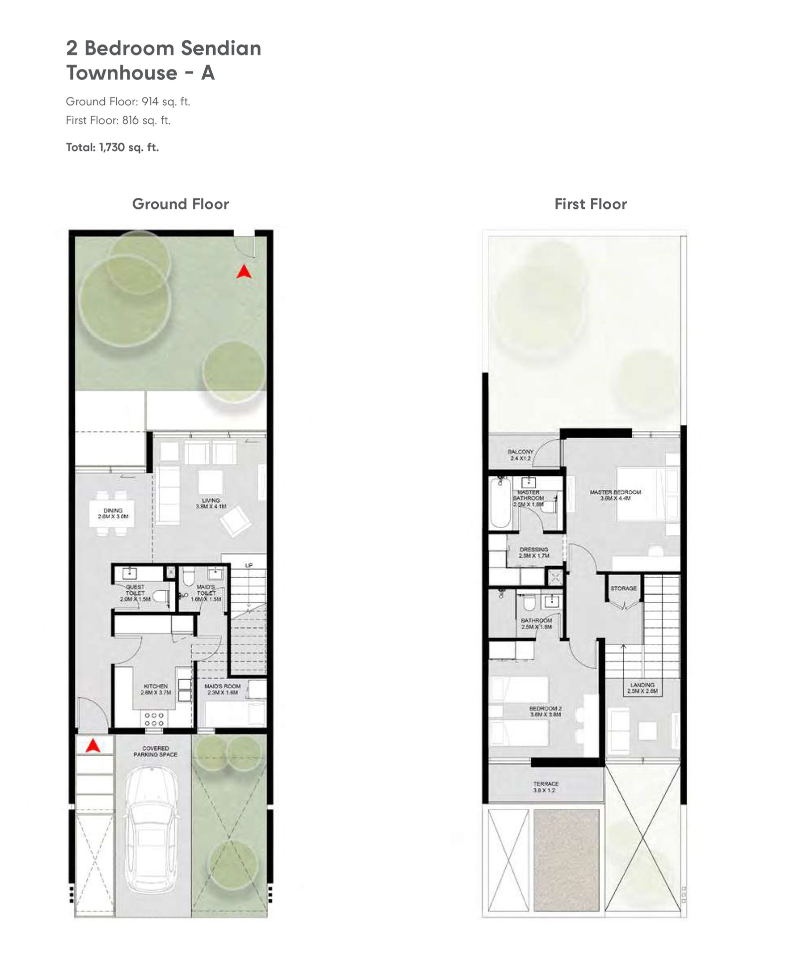 1 Bedroom Plan