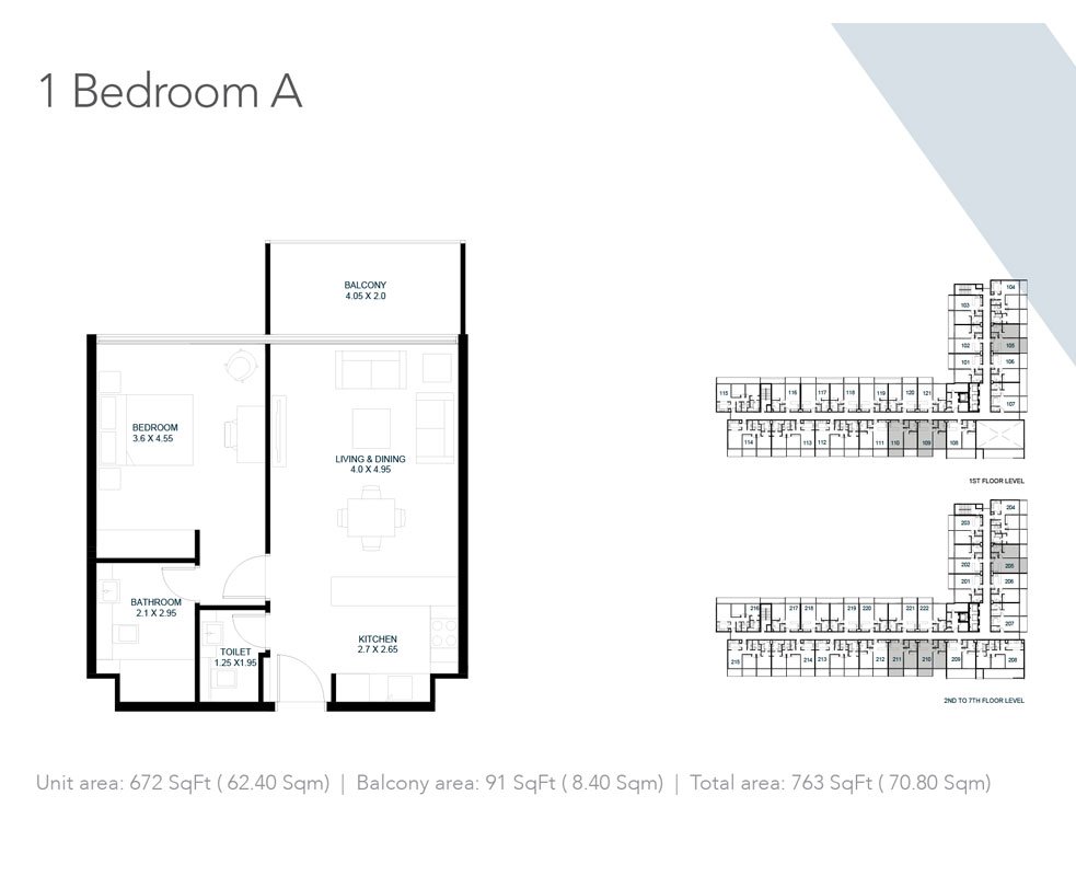 1 Bedroom Plan