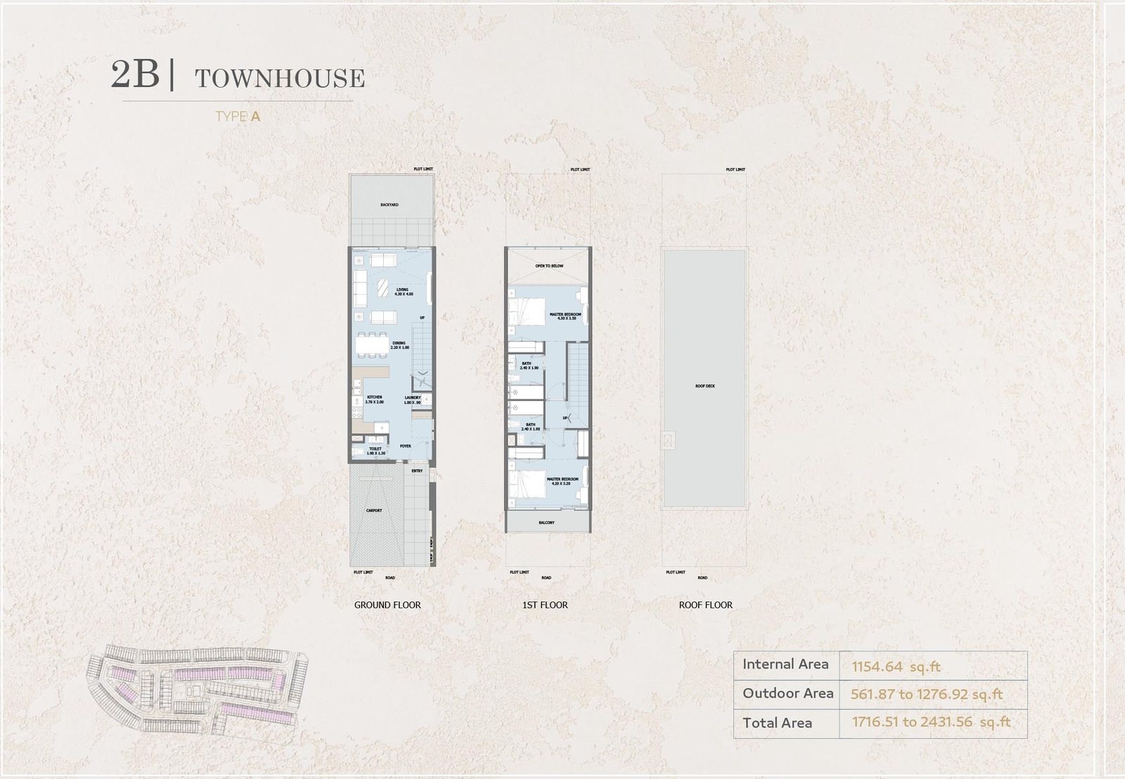 1 Bedroom Plan
