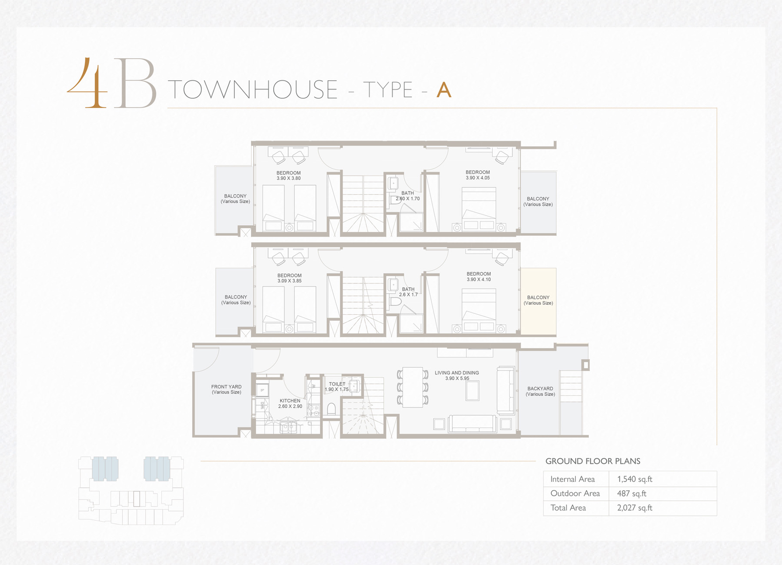 2 Bedroom Plan