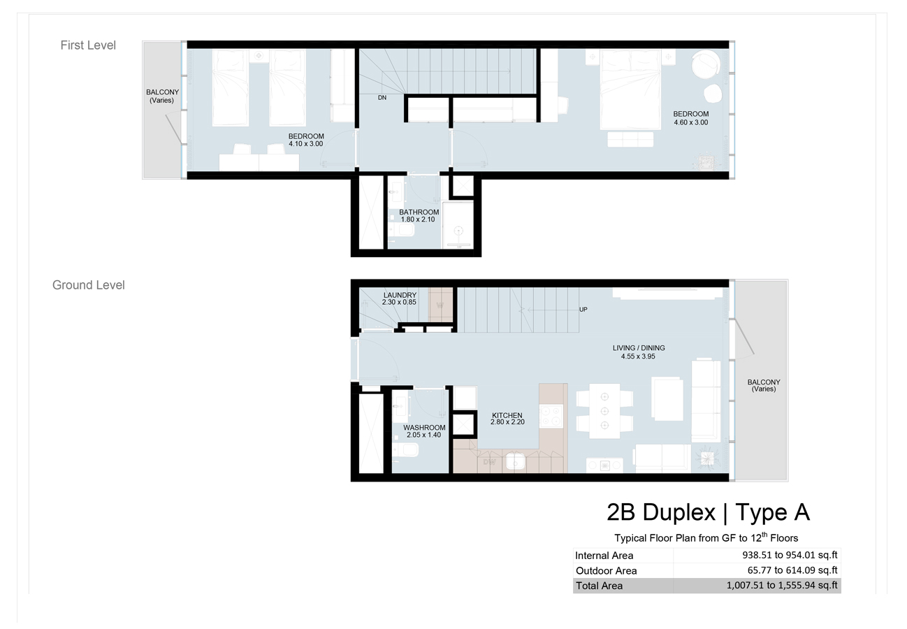 1 Bedroom Plan