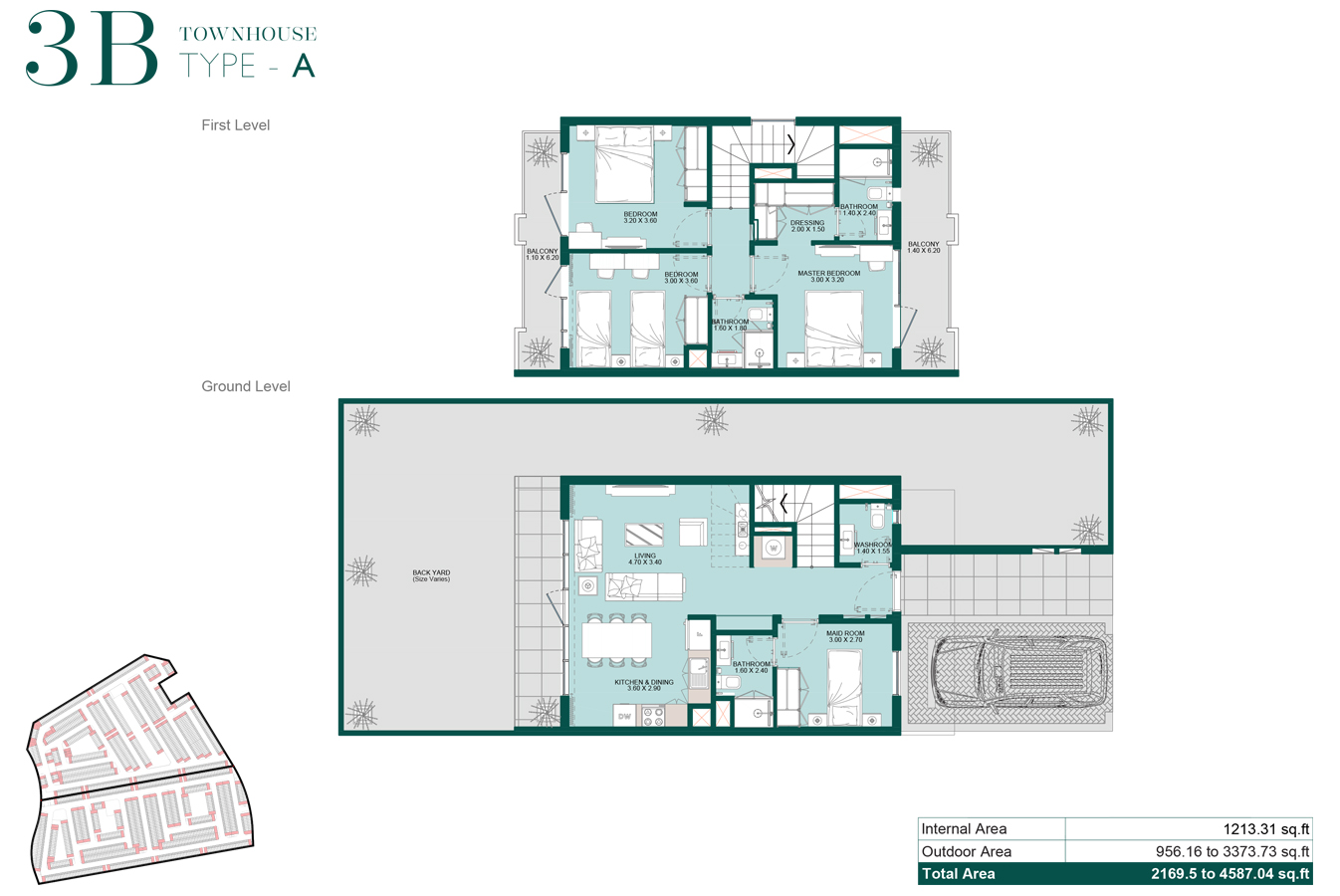 2 Bedroom Plan