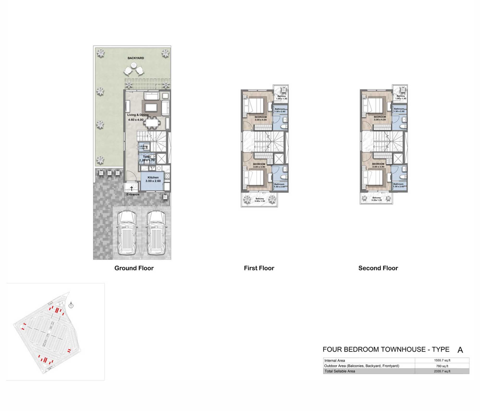 2 Bedroom Plan