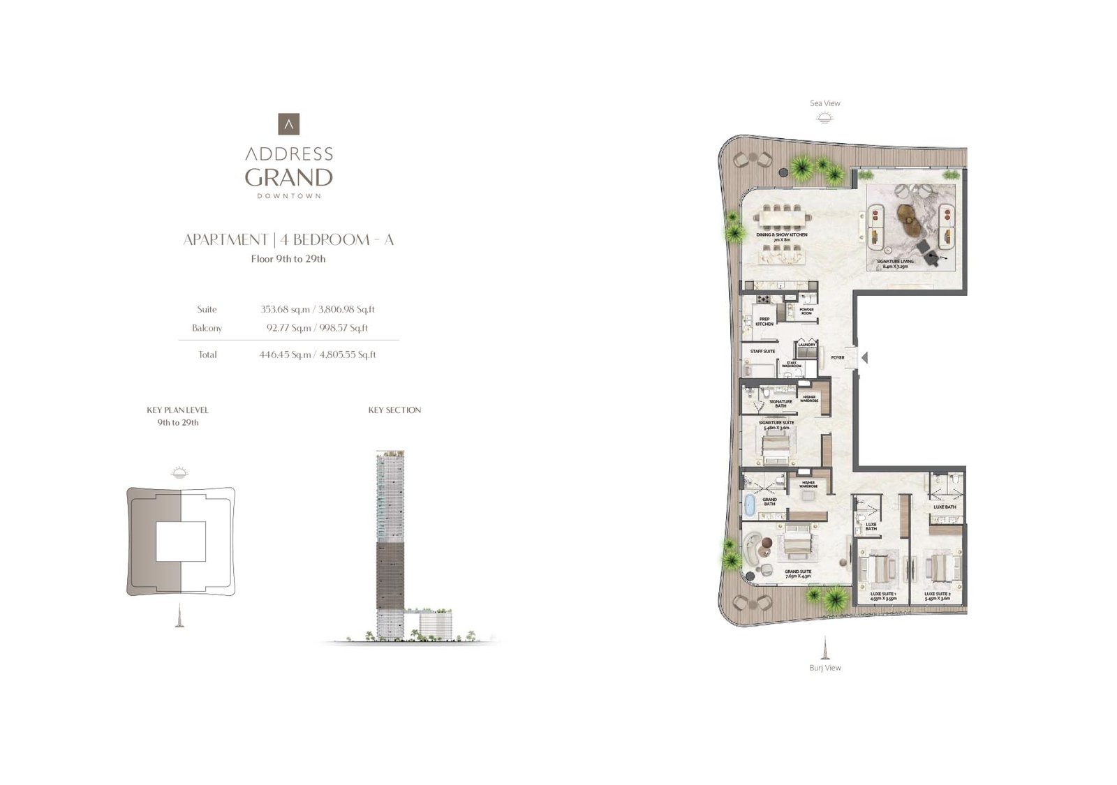 2 Bedroom Plan
