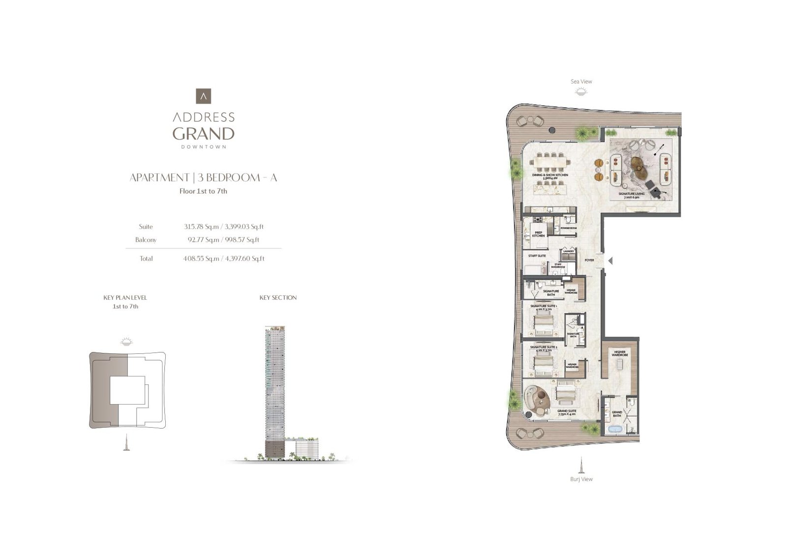 1 Bedroom Plan