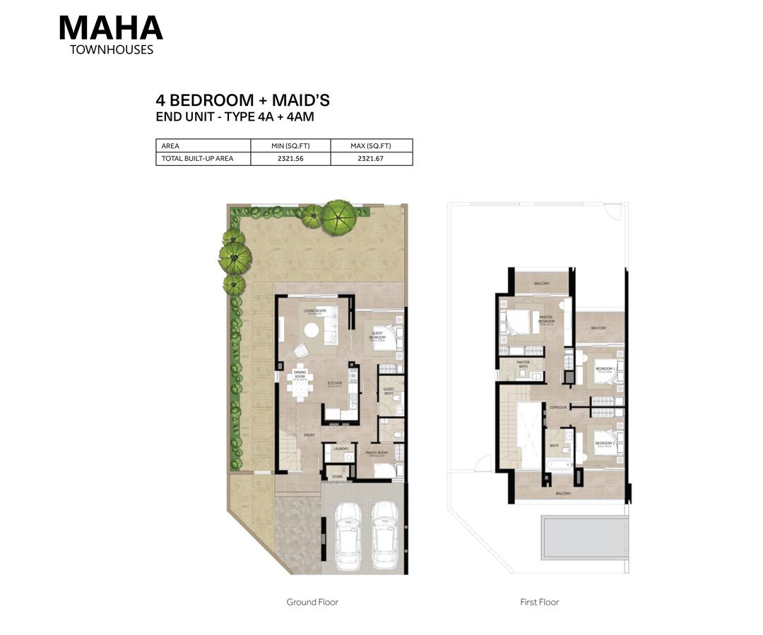 2 Bedroom Plan