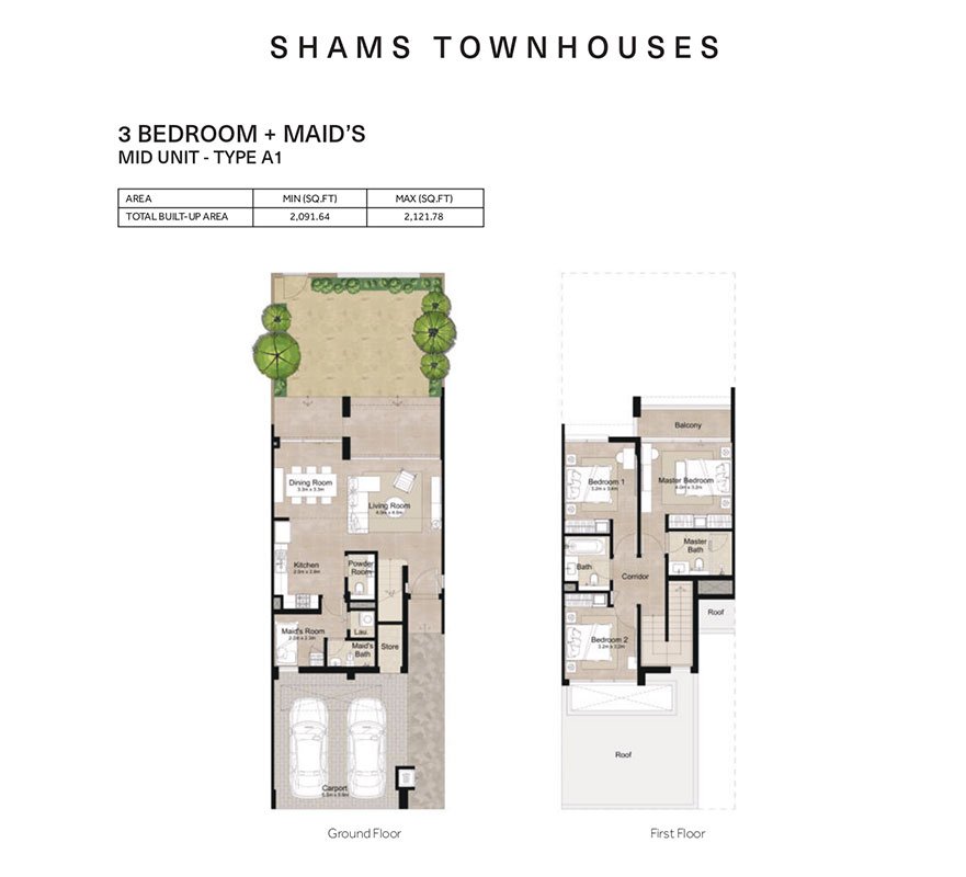 1 Bedroom Plan