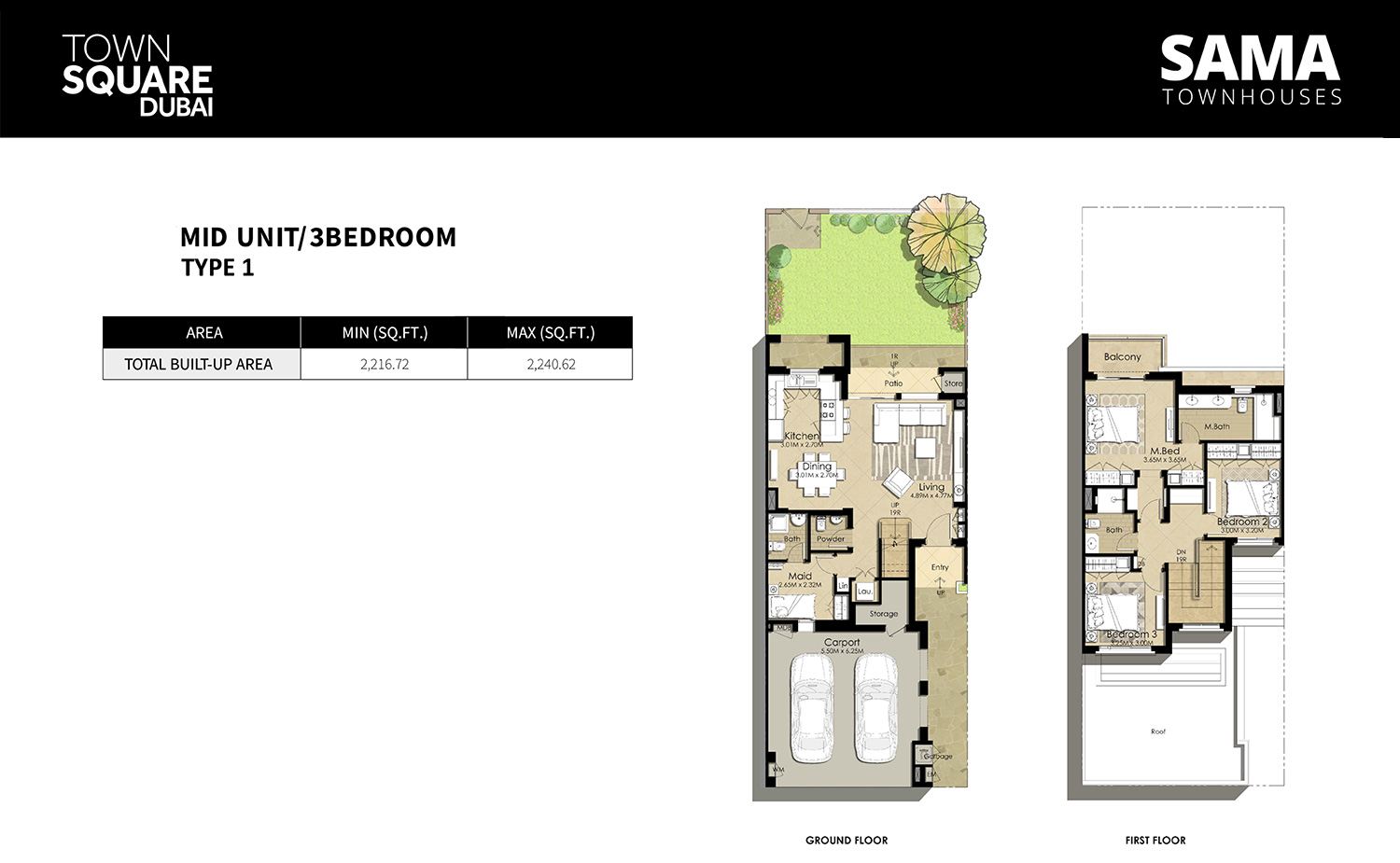 1 Bedroom Plan