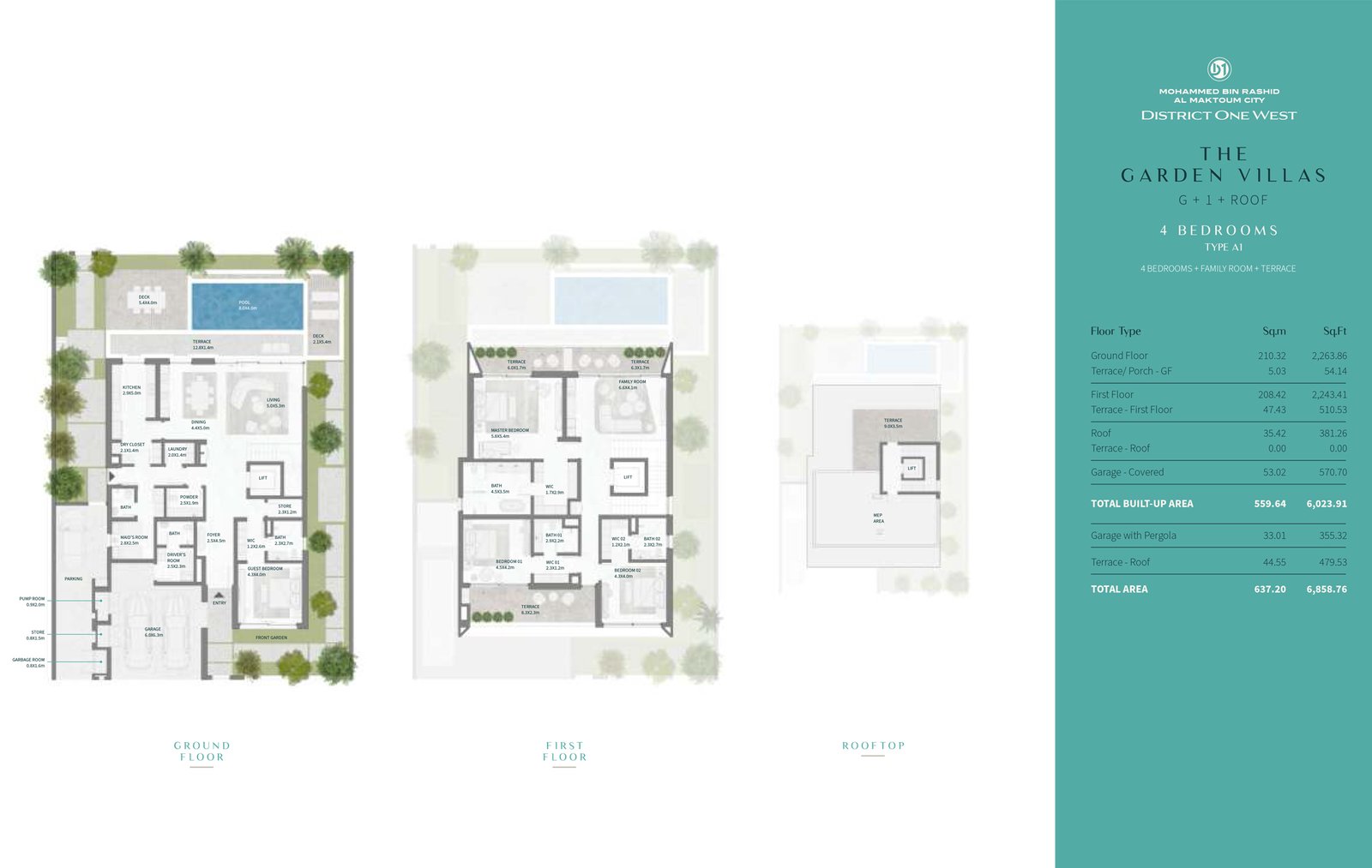 1 Bedroom Plan