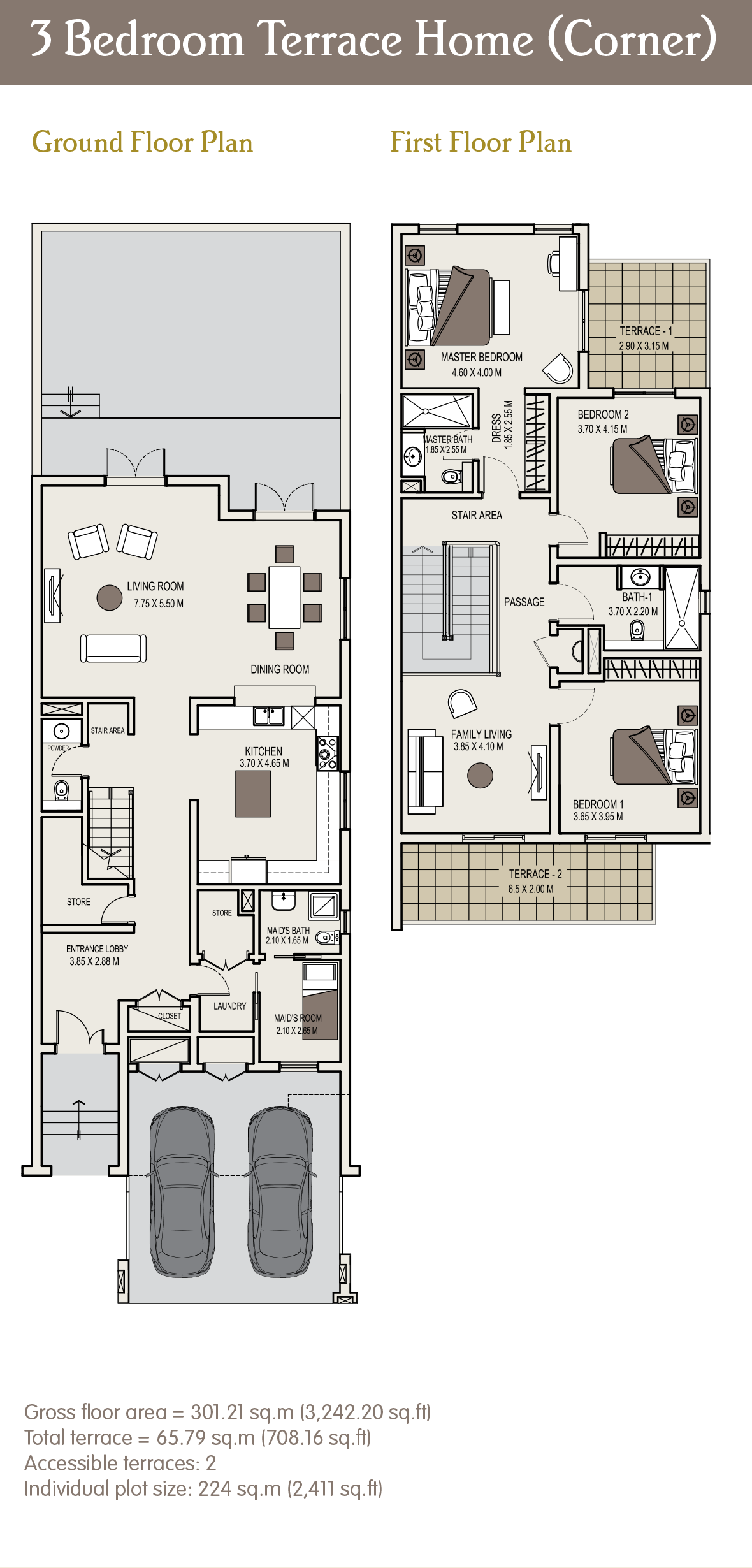 1 Bedroom Plan