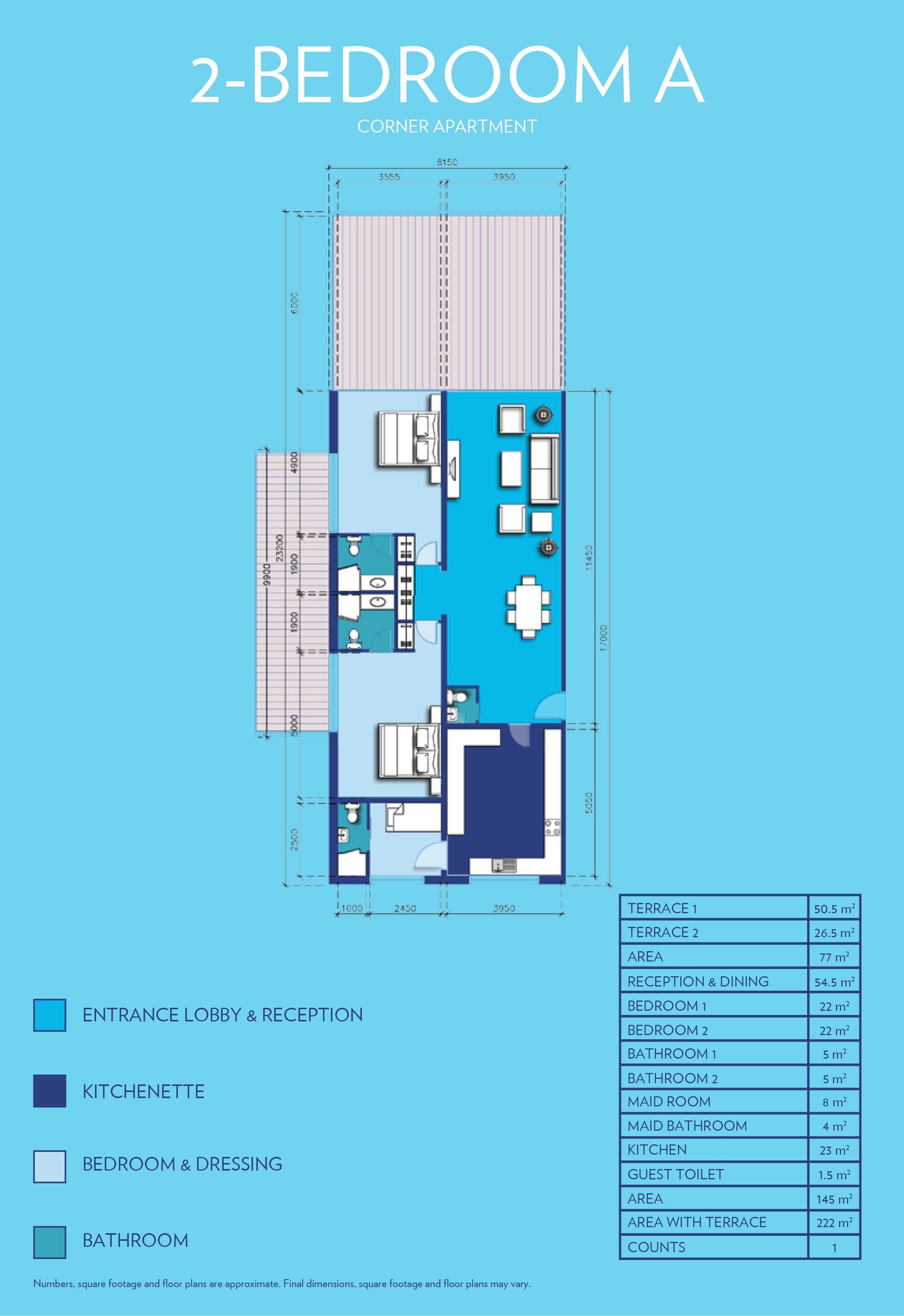 2 Bedroom Plan