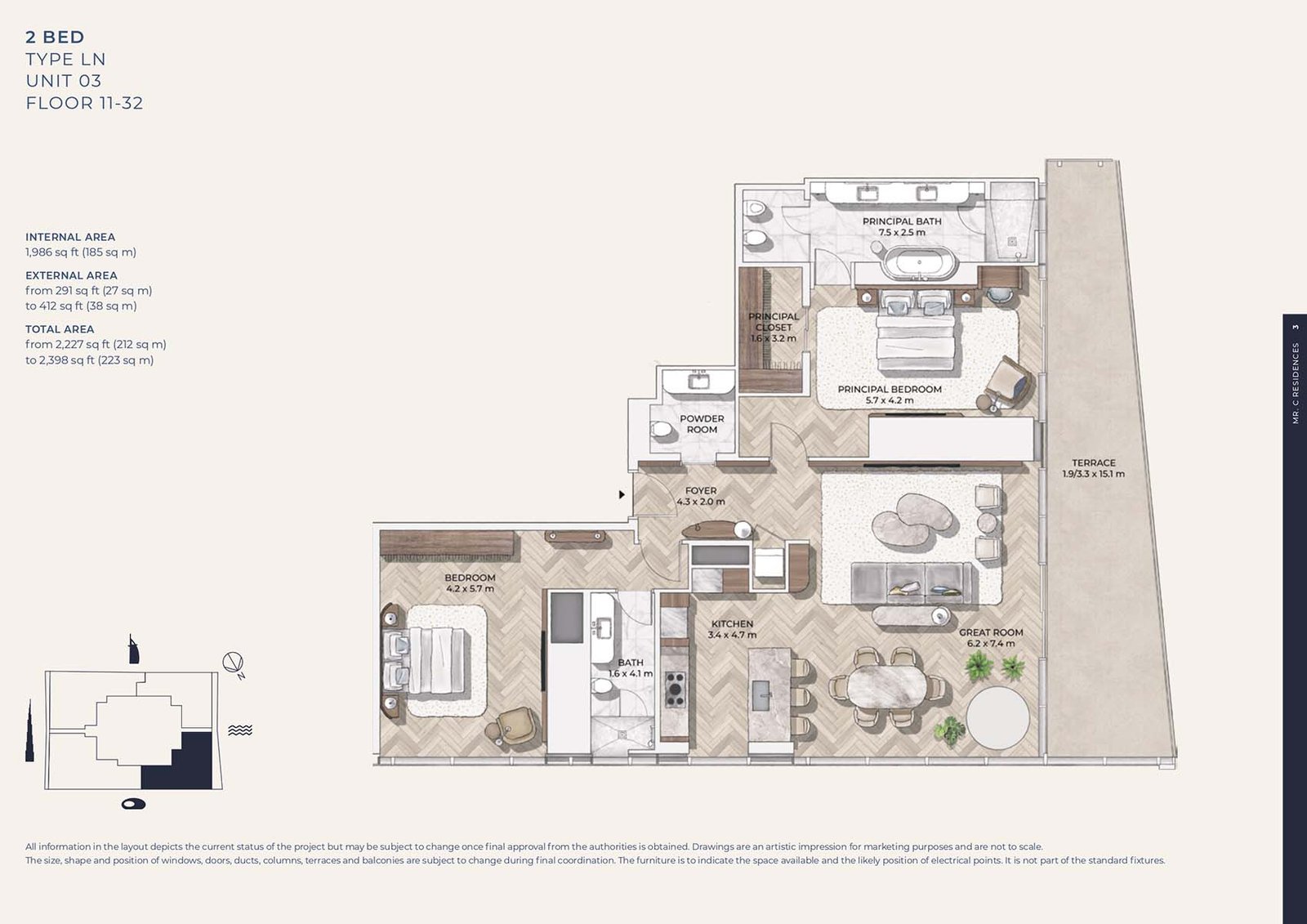 1 Bedroom