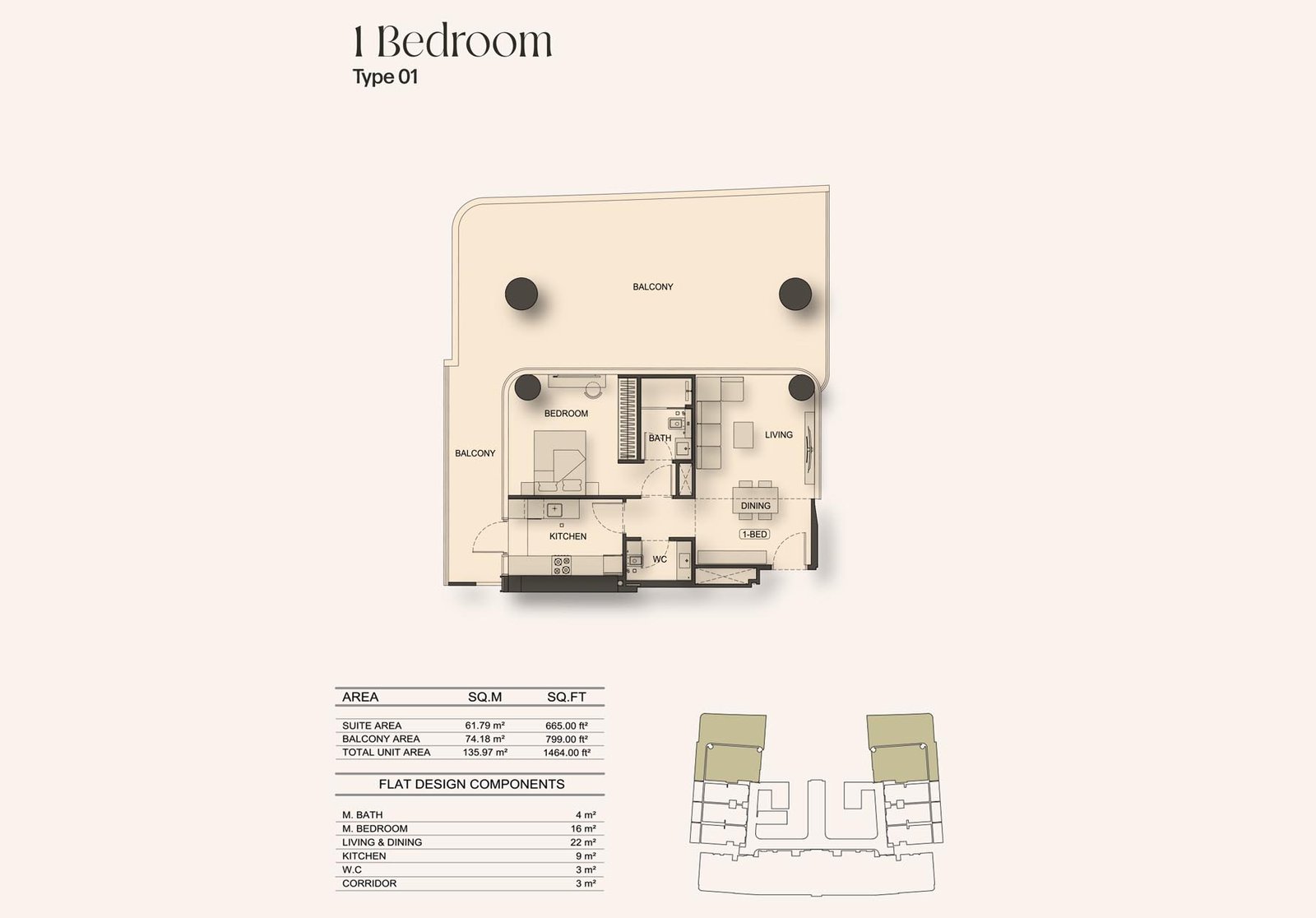 2 Bedroom