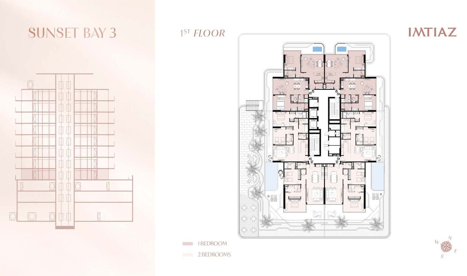 Sunset Bay 3 at Dubai Islands Floor Plan 1