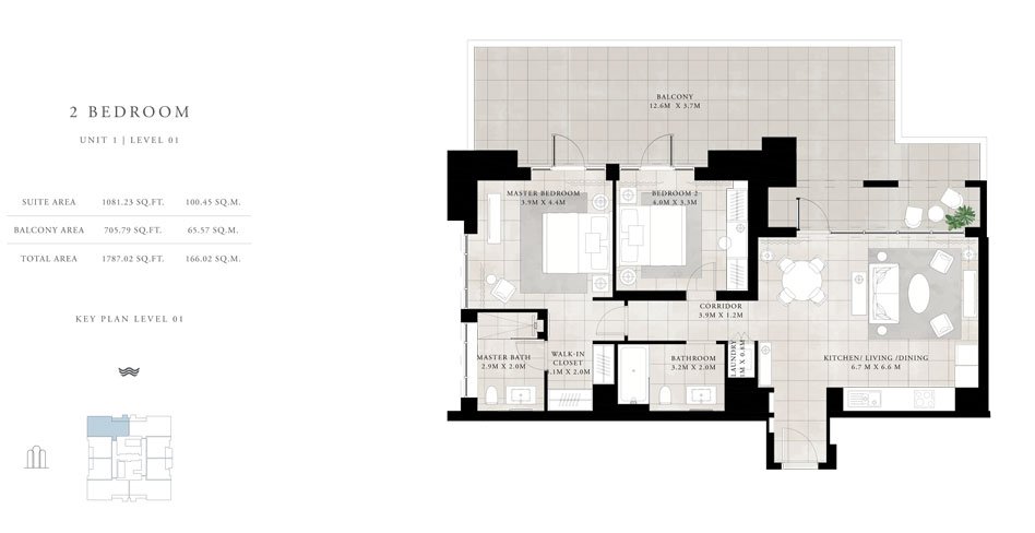 2 Bedroom