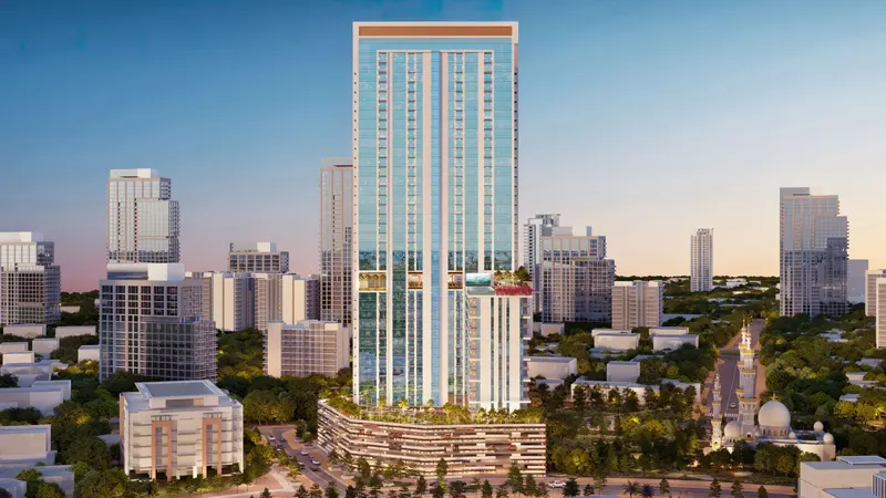 Kyoto at Arjan, Dubailand by ORO24 Detail Shot