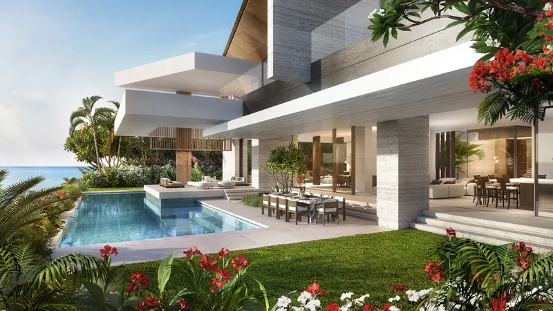 Serenity Mansions Waterfront Collection at Tilal Al Ghaf Detail Shot