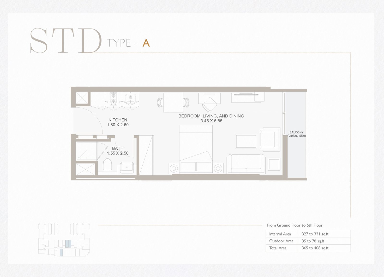 1 Bedroom