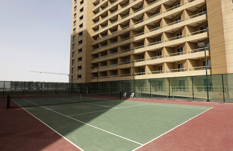 Damac Lakeside at Dubai Production City Detail Shot