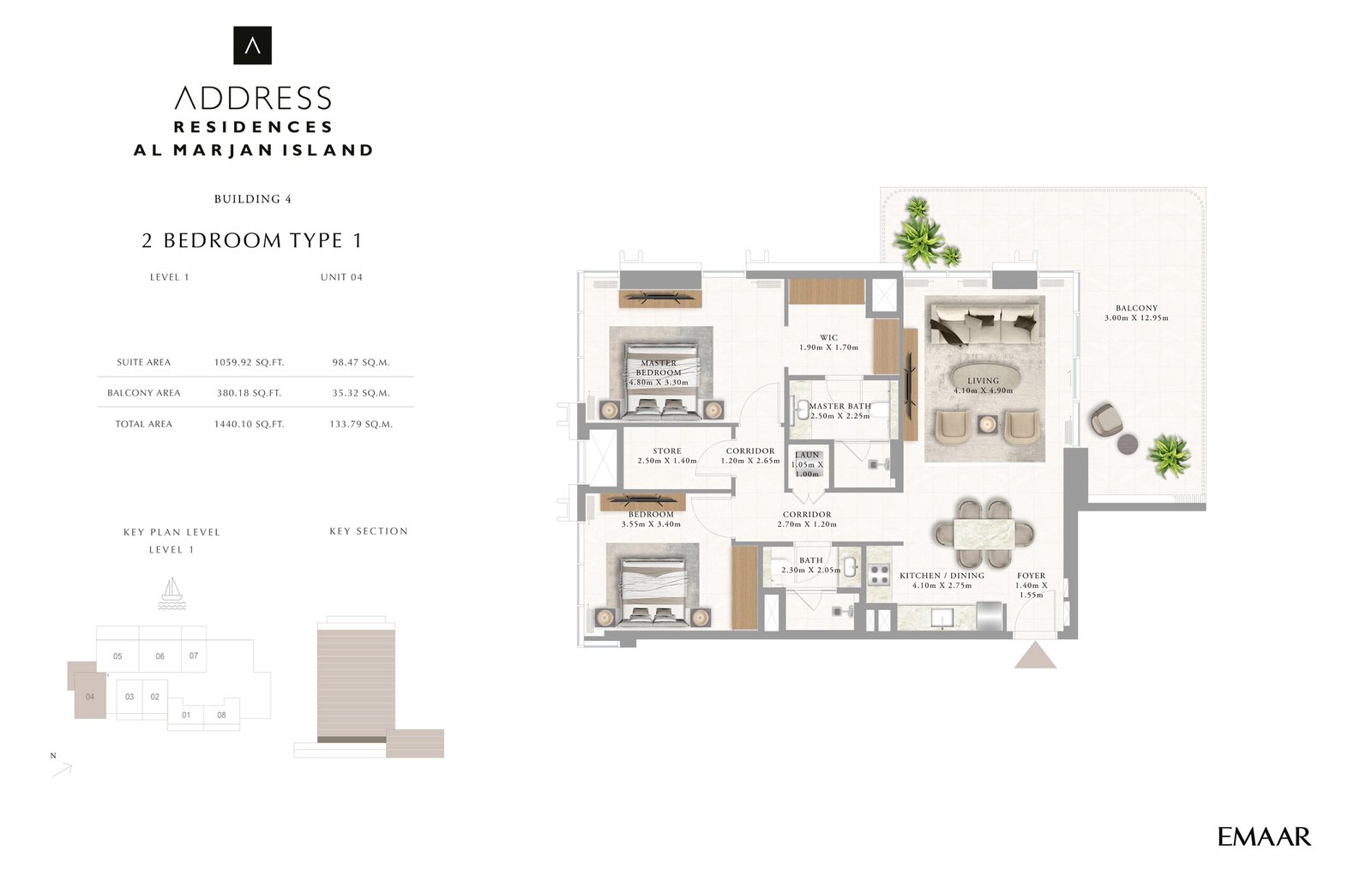 2 Bedroom
