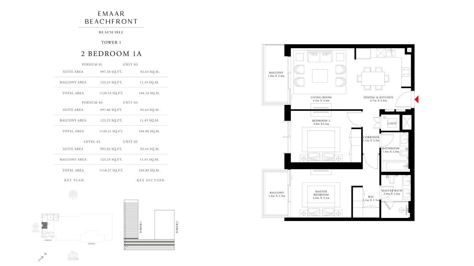 2 Bedroom