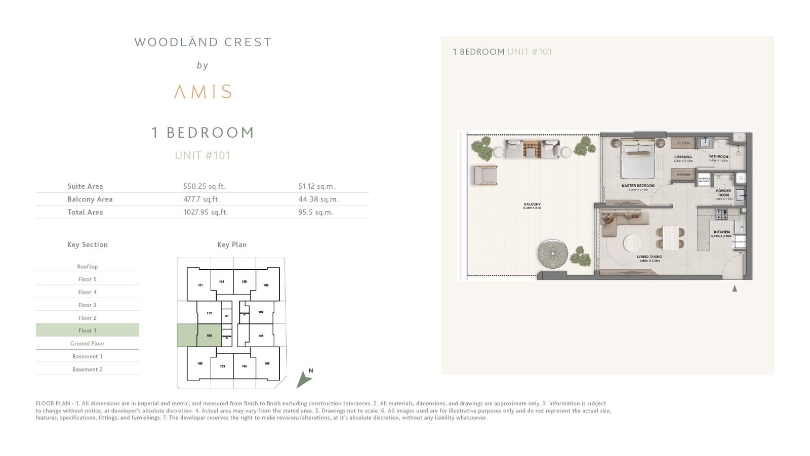 1 Bedroom