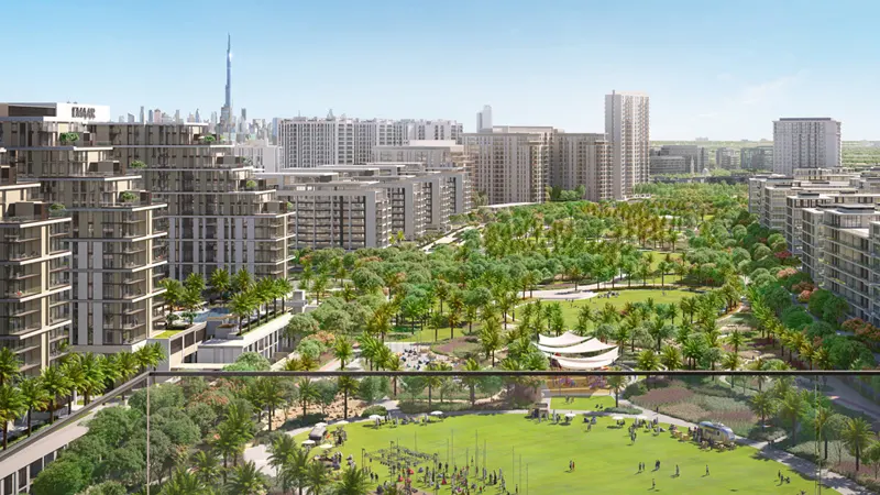 Emaar Parkside Views at Dubai Hills Estate Detail Shot