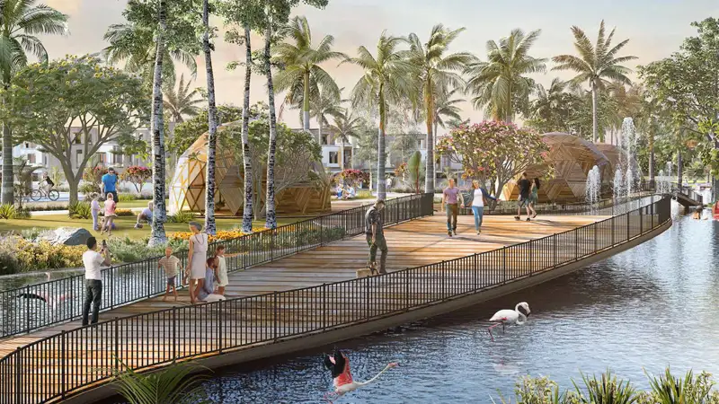 Monte Carlo by Damac Properties at Damac Lagoons Detail Shot