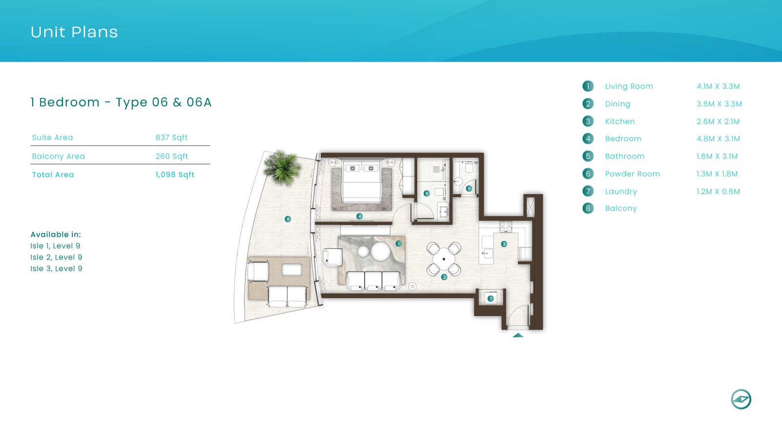 1 Bedroom