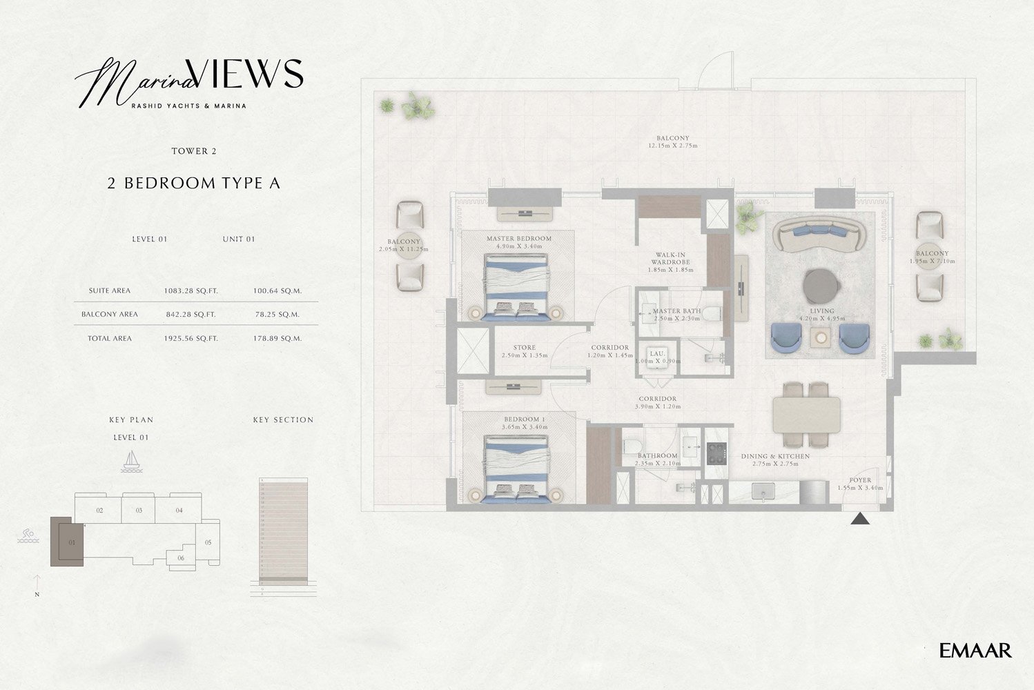 2 Bedroom