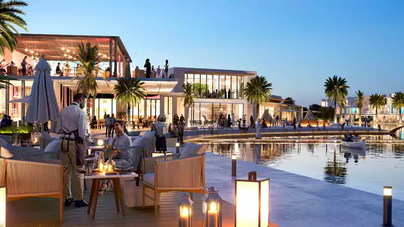 Lagoons Villas at Hessa Street Detail Shot