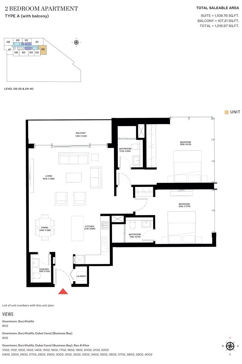 2 Bedroom