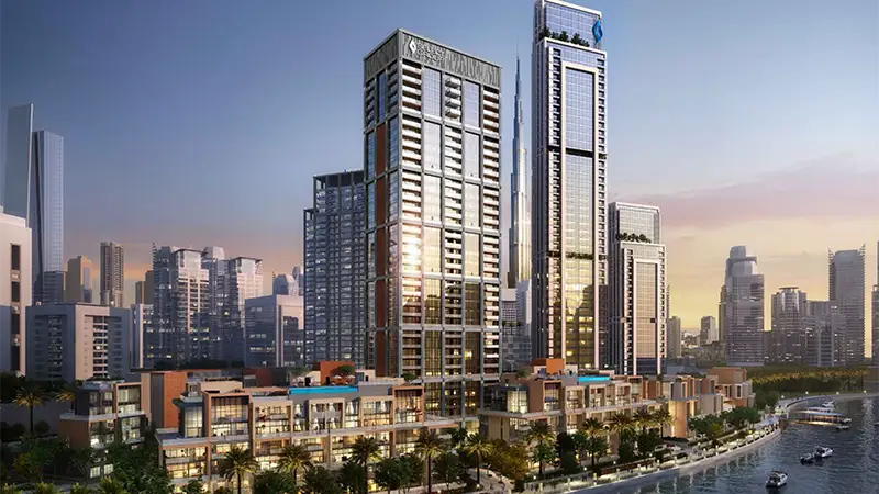 Peninsula One at Business Bay, Dubai Detail Shot