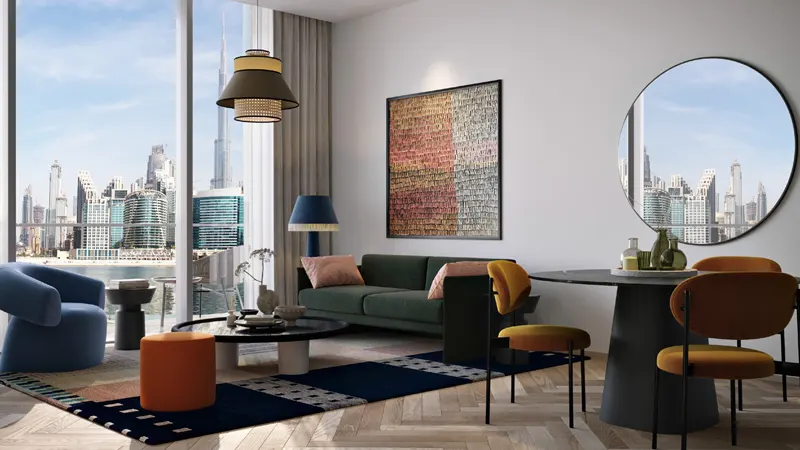 Peninsula Three at Business Bay, Dubai Detail Shot